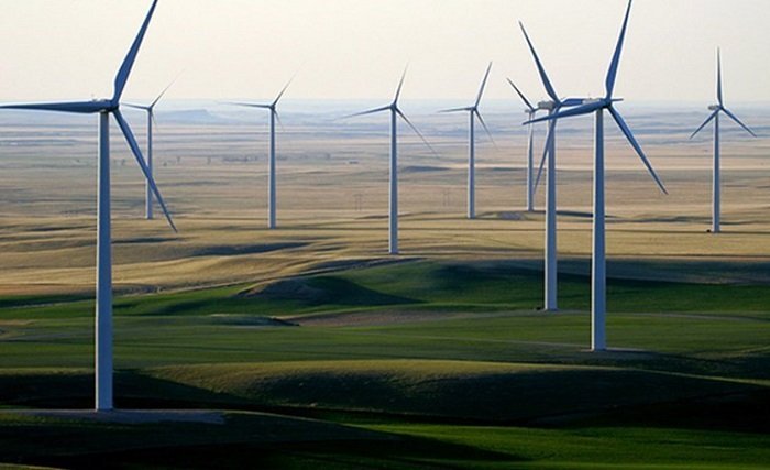 USA:n tuulivoima 100 GW:iin