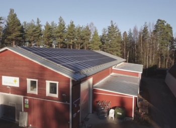 Aurinkosähköä Tammisaaressa