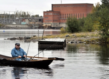 Kalasydän vie padon yli